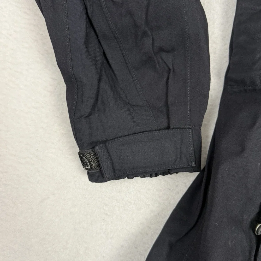 The North Face HyVent Ski Jacket Men's Large Black‎ Hooded Shell Parka 2008